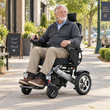 Jemeela 9001 Foldable Portable Electric Wheelchair, 1-6km/h, 24V13A
