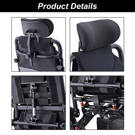 Jemeela 9001 Foldable Portable Electric Wheelchair, 1-6km/h, 24V13A