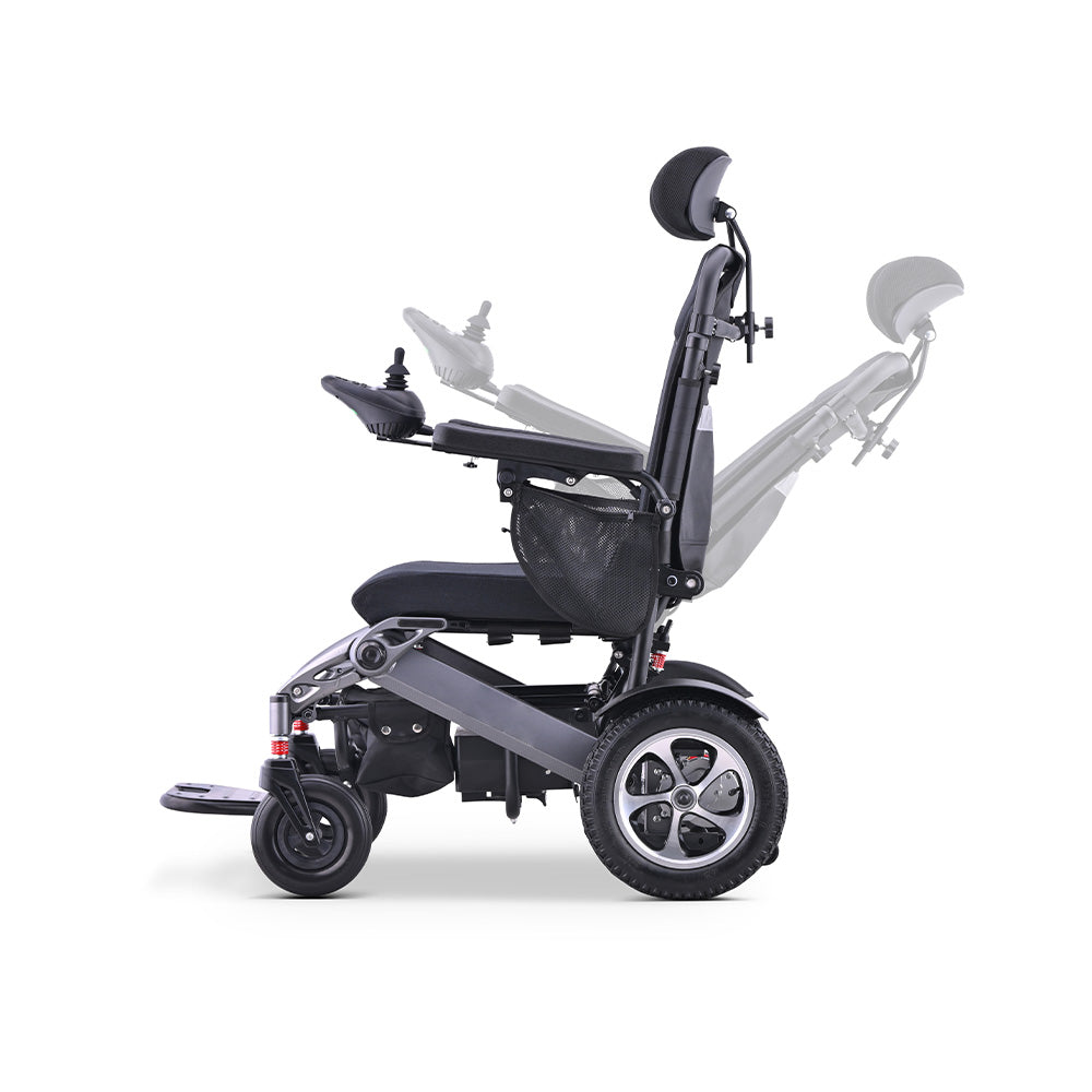 Jemeela 9001 Foldable Portable Electric Wheelchair, 1-6km/h, 24V13A