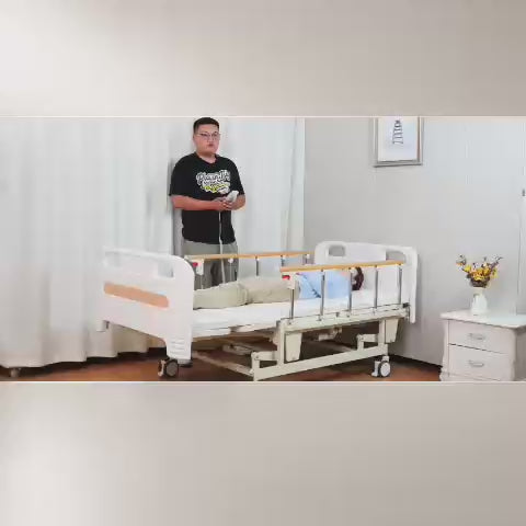 Jemeela Electric Nursing Bed with Latex Mattress for Home Care